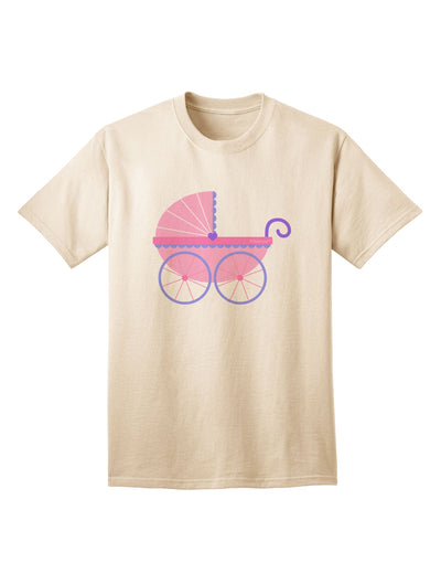 Baby Girl Carriage Adult T-Shirt-Mens T-Shirt-TooLoud-Natural-Small-Davson Sales