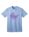 Baby Girl Carriage Adult T-Shirt-Mens T-Shirt-TooLoud-Light-Blue-Small-Davson Sales