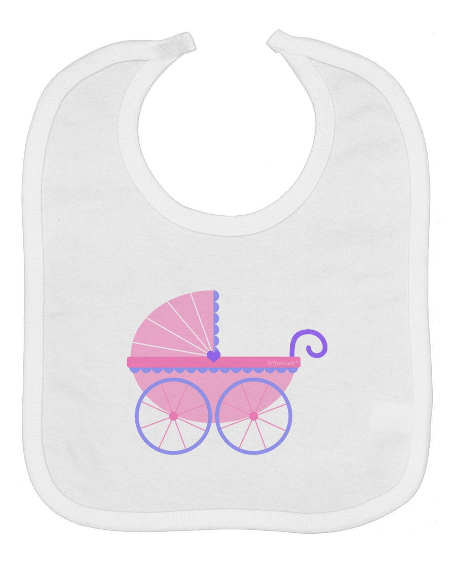 Baby Girl Carriage Baby Bib