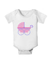 Baby Girl Carriage Baby Romper Bodysuit-Baby Romper-TooLoud-White-06-Months-Davson Sales