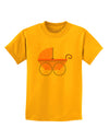 Baby Girl Carriage Childrens T-Shirt-Childrens T-Shirt-TooLoud-Gold-X-Small-Davson Sales