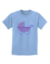 Baby Girl Carriage Childrens T-Shirt-Childrens T-Shirt-TooLoud-Light-Blue-X-Small-Davson Sales