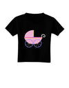 Baby Girl Carriage Toddler T-Shirt Dark-Toddler T-Shirt-TooLoud-Black-2T-Davson Sales