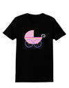 Baby Girl Carriage Womens Dark T-Shirt-TooLoud-Black-X-Small-Davson Sales