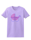 Baby Girl Carriage Womens T-Shirt-Womens T-Shirt-TooLoud-Lavender-X-Small-Davson Sales