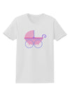 Baby Girl Carriage Womens T-Shirt-Womens T-Shirt-TooLoud-White-X-Small-Davson Sales