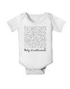 Baby It's Cold Outside Falling Snowflakes - Christmas Baby Romper Bodysuit-Baby Romper-TooLoud-White-06-Months-Davson Sales