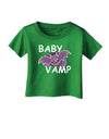 Baby Vamp Infant T-Shirt Dark by TooLoud-Infant T-Shirt-TooLoud-Clover-Green-06-Months-Davson Sales