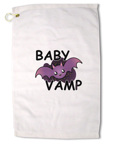 Baby Vamp Premium Cotton Golf Towel - 16 x 25 inch by TooLoud-Golf Towel-TooLoud-16x25"-Davson Sales