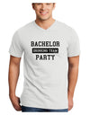 Bachelor Party Drinking Team Adult V-Neck T-shirt-Mens V-Neck T-Shirt-TooLoud-White-Small-Davson Sales