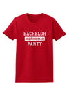 Bachelor Party Drinking Team - Distressed Womens Dark T-Shirt-TooLoud-Red-X-Small-Davson Sales