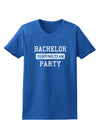 Bachelor Party Drinking Team - Distressed Womens Dark T-Shirt-TooLoud-Royal-Blue-X-Small-Davson Sales