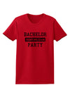 Bachelor Party Drinking Team - Distressed Womens T-Shirt-Womens T-Shirt-TooLoud-Red-X-Small-Davson Sales