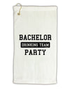 Bachelor Party Drinking Team Micro Terry Gromet Golf Towel 16 x 25 inch-Golf Towel-TooLoud-White-Davson Sales