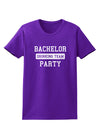 Bachelor Party Drinking Team Womens Dark T-Shirt-TooLoud-Purple-X-Small-Davson Sales