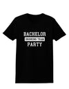 Bachelor Party Drinking Team Womens Dark T-Shirt-TooLoud-Black-X-Small-Davson Sales