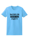 Bachelor Party Drinking Team Womens T-Shirt-Womens T-Shirt-TooLoud-Aquatic-Blue-X-Small-Davson Sales