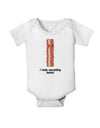 Bacon - I Make Everything Better Baby Romper Bodysuit-Baby Romper-TooLoud-White-06-Months-Davson Sales