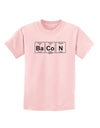 Bacon Periodic Table of Elements Childrens T-Shirt by TooLoud-Childrens T-Shirt-TooLoud-PalePink-X-Small-Davson Sales