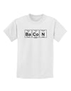 Bacon Periodic Table of Elements Childrens T-Shirt by TooLoud-Childrens T-Shirt-TooLoud-White-X-Small-Davson Sales
