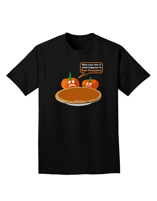 Bad Pumpkins Adult Dark T-Shirt-Mens T-Shirt-TooLoud-Black-Small-Davson Sales