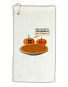 Bad Pumpkins Micro Terry Gromet Golf Towel 16 x 25 inch-Golf Towel-TooLoud-White-Davson Sales