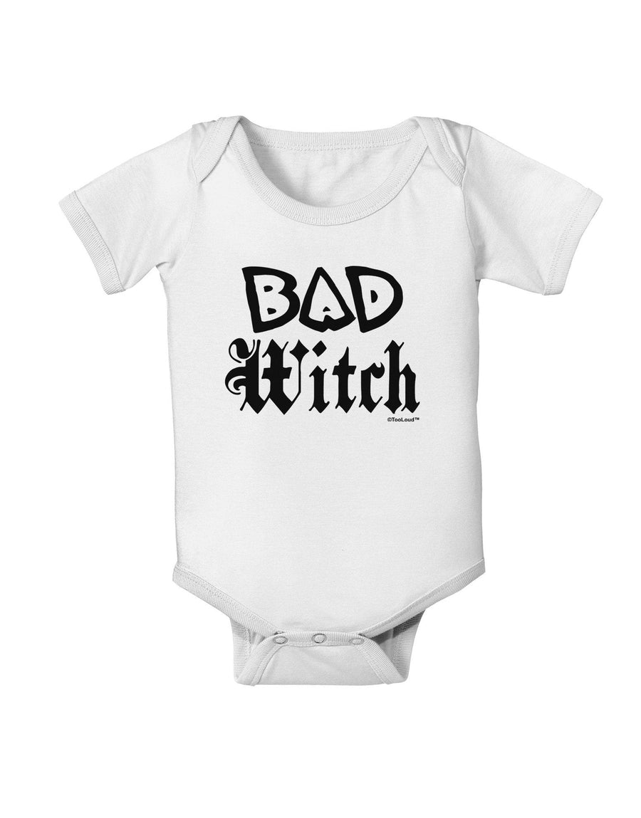 Bad Witch Baby Romper Bodysuit-Baby Romper-TooLoud-White-18-Months-Davson Sales