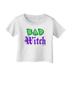 Bad Witch Color Green Infant T-Shirt-Infant T-Shirt-TooLoud-White-18-Months-Davson Sales