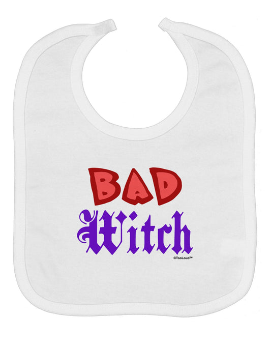 Bad Witch Color Red Baby Bib