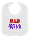 Bad Witch Color Red Baby Bib