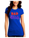 Bad Witch Color Red Juniors Crew Dark T-Shirt-T-Shirts Juniors Tops-TooLoud-Royal-Blue-Juniors Fitted XX-Large-Davson Sales