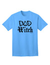 Bad Witch Distressed Adult T-Shirt-Mens T-Shirt-TooLoud-Aquatic-Blue-Small-Davson Sales