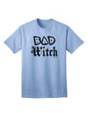 Bad Witch Distressed Adult T-Shirt-Mens T-Shirt-TooLoud-Light-Blue-Small-Davson Sales