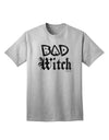 Bad Witch Distressed Adult T-Shirt-Mens T-Shirt-TooLoud-AshGray-Small-Davson Sales