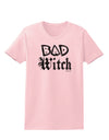 Bad Witch Distressed Womens T-Shirt-Womens T-Shirt-TooLoud-PalePink-X-Small-Davson Sales