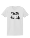 Bad Witch Distressed Womens T-Shirt-Womens T-Shirt-TooLoud-White-X-Small-Davson Sales