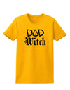 Bad Witch Womens T-Shirt-Womens T-Shirt-TooLoud-Gold-XXXX-Large-Davson Sales