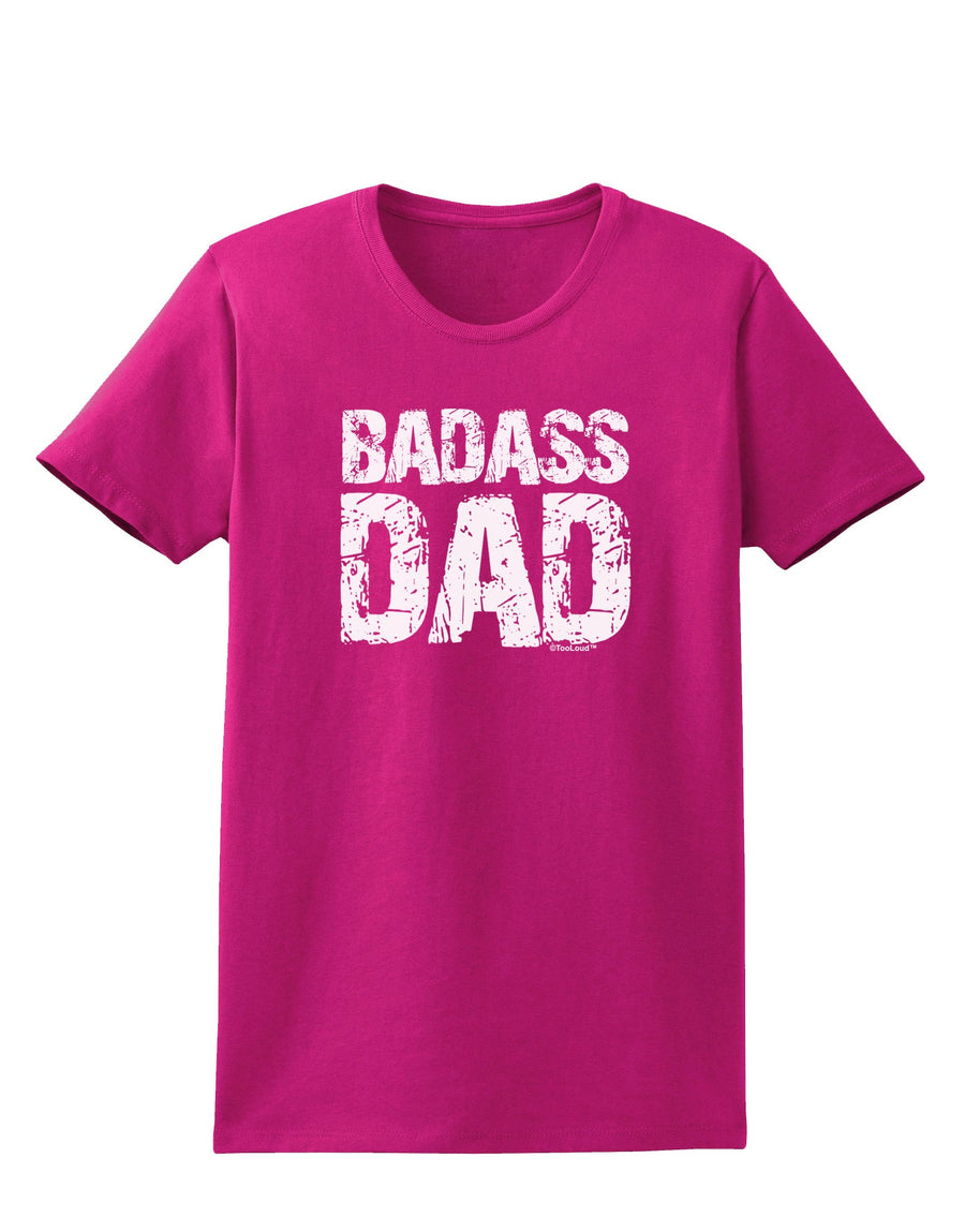 Badass Dad Womens Dark T-Shirt by TooLoud-TooLoud-Black-X-Small-Davson Sales