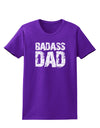 Badass Dad Womens Dark T-Shirt by TooLoud-TooLoud-Purple-X-Small-Davson Sales