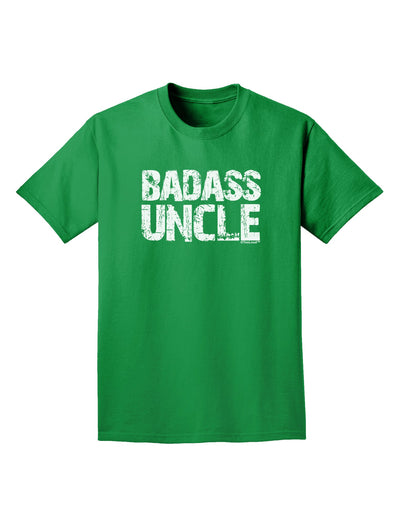 Badass Uncle Adult Dark T-Shirt by TooLoud-Mens T-Shirt-TooLoud-Kelly-Green-Small-Davson Sales