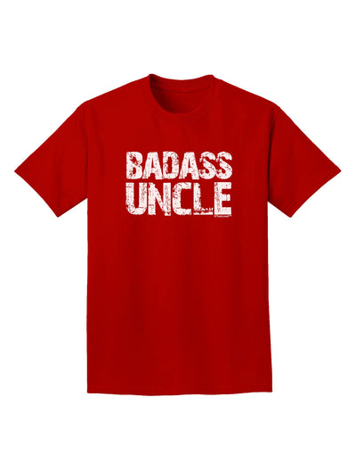 Badass Uncle Adult Dark T-Shirt by TooLoud-Mens T-Shirt-TooLoud-Red-Small-Davson Sales