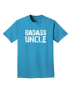 Badass Uncle Adult Dark T-Shirt by TooLoud-Mens T-Shirt-TooLoud-Turquoise-Small-Davson Sales