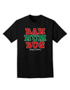 Bah Humbug Merry Christmas Adult Dark T-Shirt-Mens T-Shirt-TooLoud-Black-Small-Davson Sales