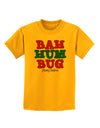 Bah Humbug Merry Christmas Childrens T-Shirt-Childrens T-Shirt-TooLoud-Gold-X-Small-Davson Sales