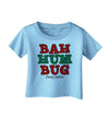 Bah Humbug Merry Christmas Infant T-Shirt-Infant T-Shirt-TooLoud-Aquatic-Blue-06-Months-Davson Sales