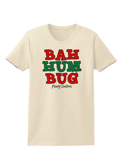 Bah Humbug Merry Christmas Womens T-Shirt-Womens T-Shirt-TooLoud-Natural-X-Small-Davson Sales