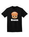 Baker Cute Roll Adult Dark T-Shirt-Mens T-Shirt-TooLoud-Black-Small-Davson Sales