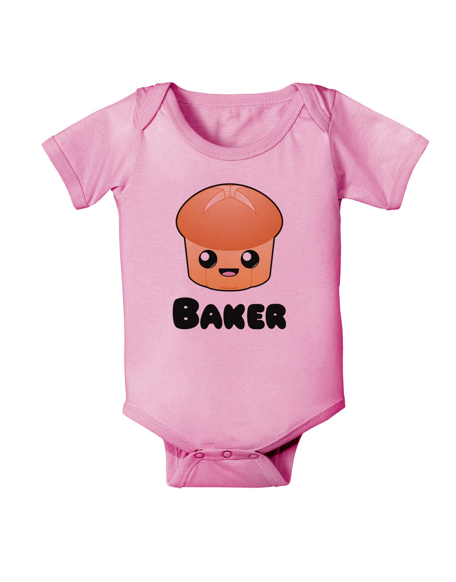 Baker Cute Roll Baby Romper Bodysuit-Baby Romper-TooLoud-White-06-Months-Davson Sales