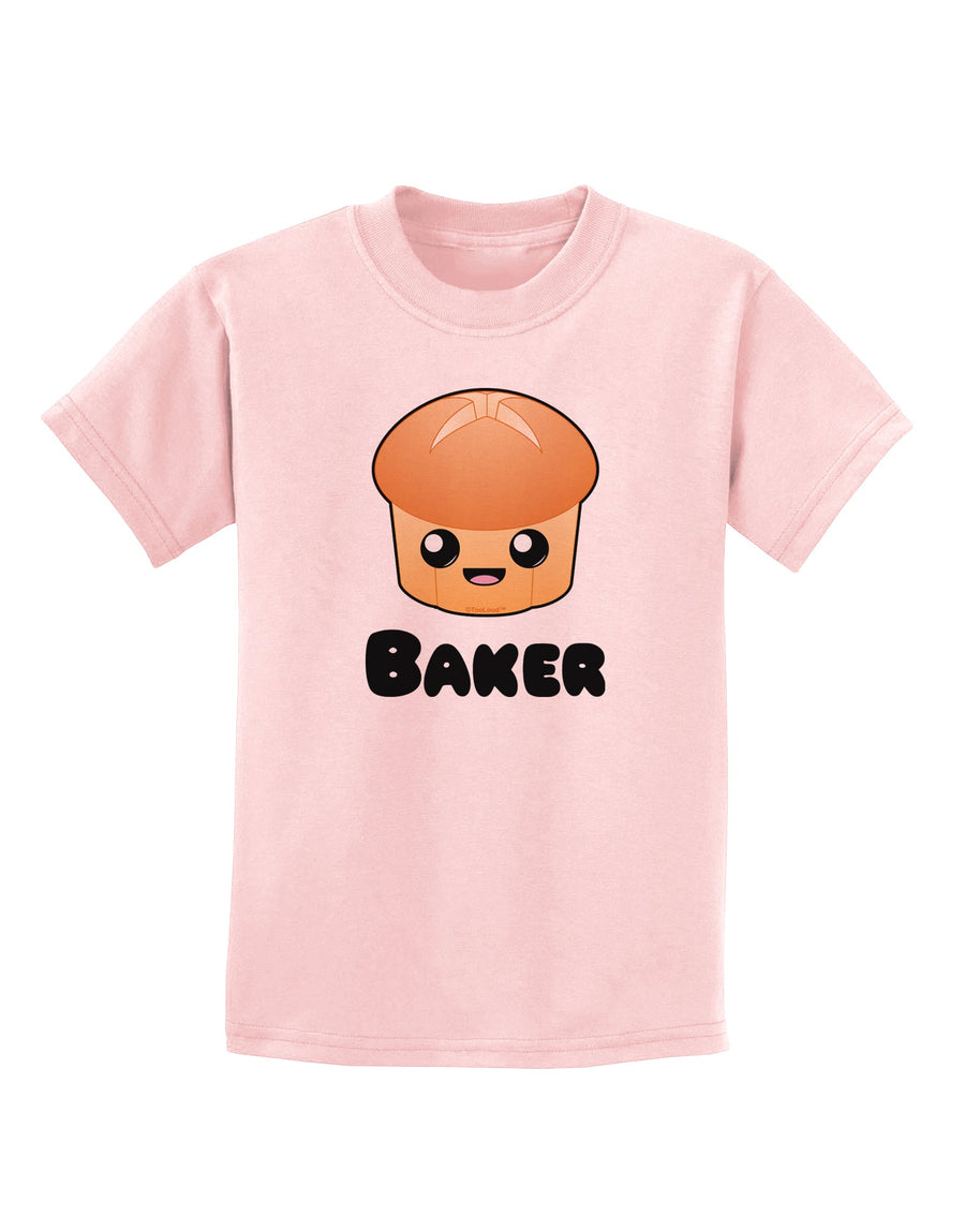 Baker Cute Roll Childrens T-Shirt-Childrens T-Shirt-TooLoud-White-X-Small-Davson Sales