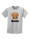 Baker Cute Roll Childrens T-Shirt-Childrens T-Shirt-TooLoud-AshGray-X-Small-Davson Sales